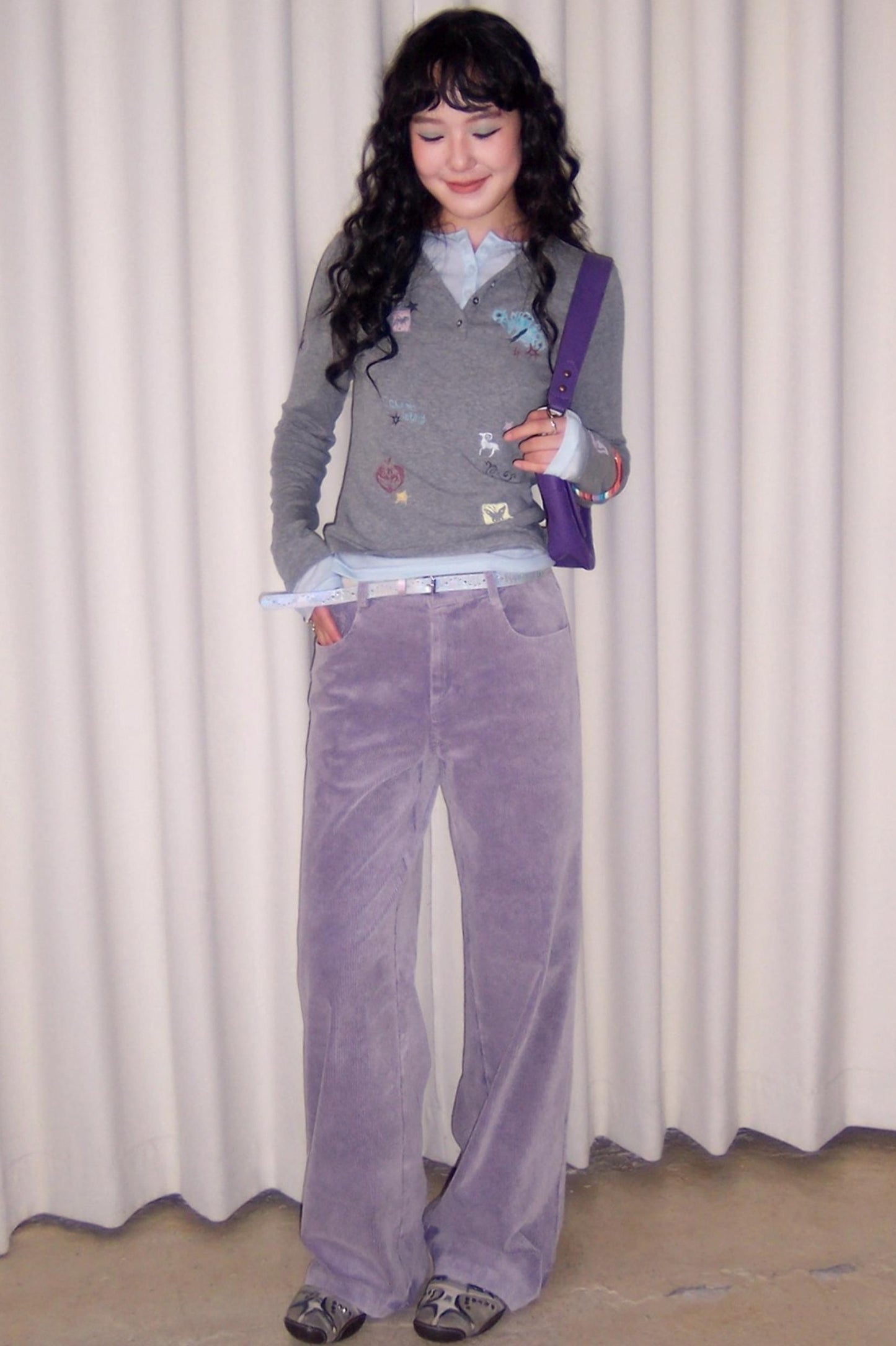Micro-Elastic Corduroy Pants
