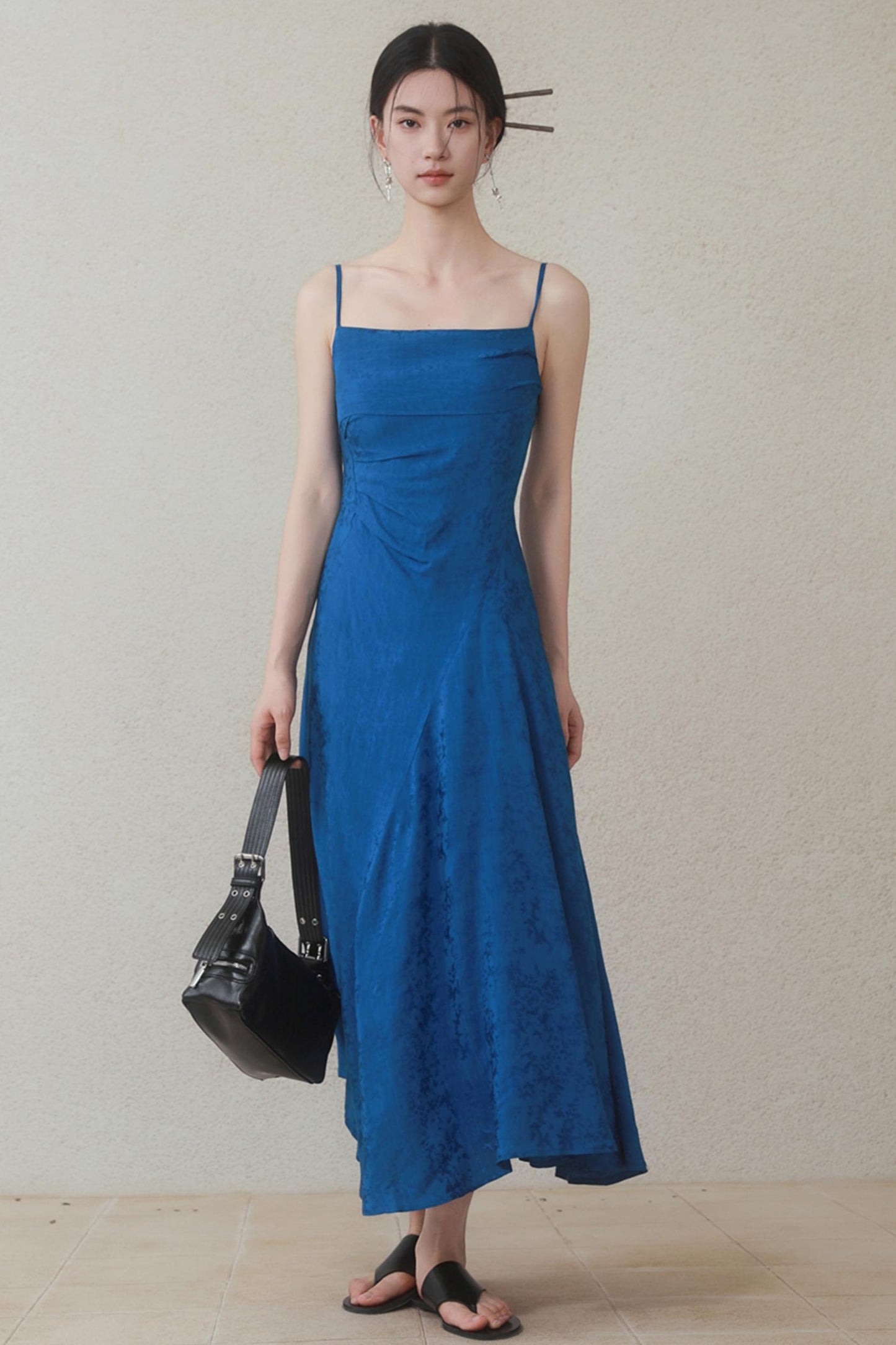 Summer Elegance Halter Dress