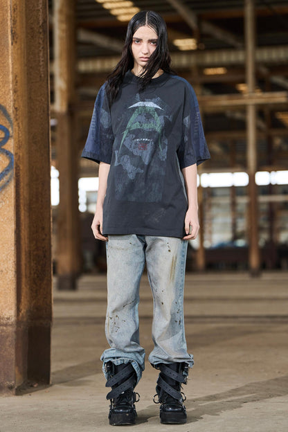 Misty Camo Lace T-Shirt