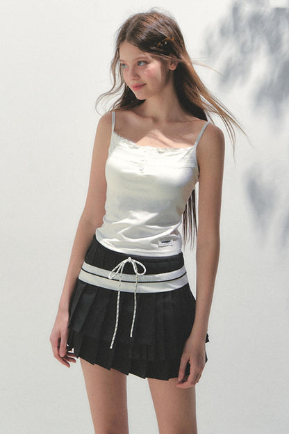 Chic Vintage Peplum Skirt