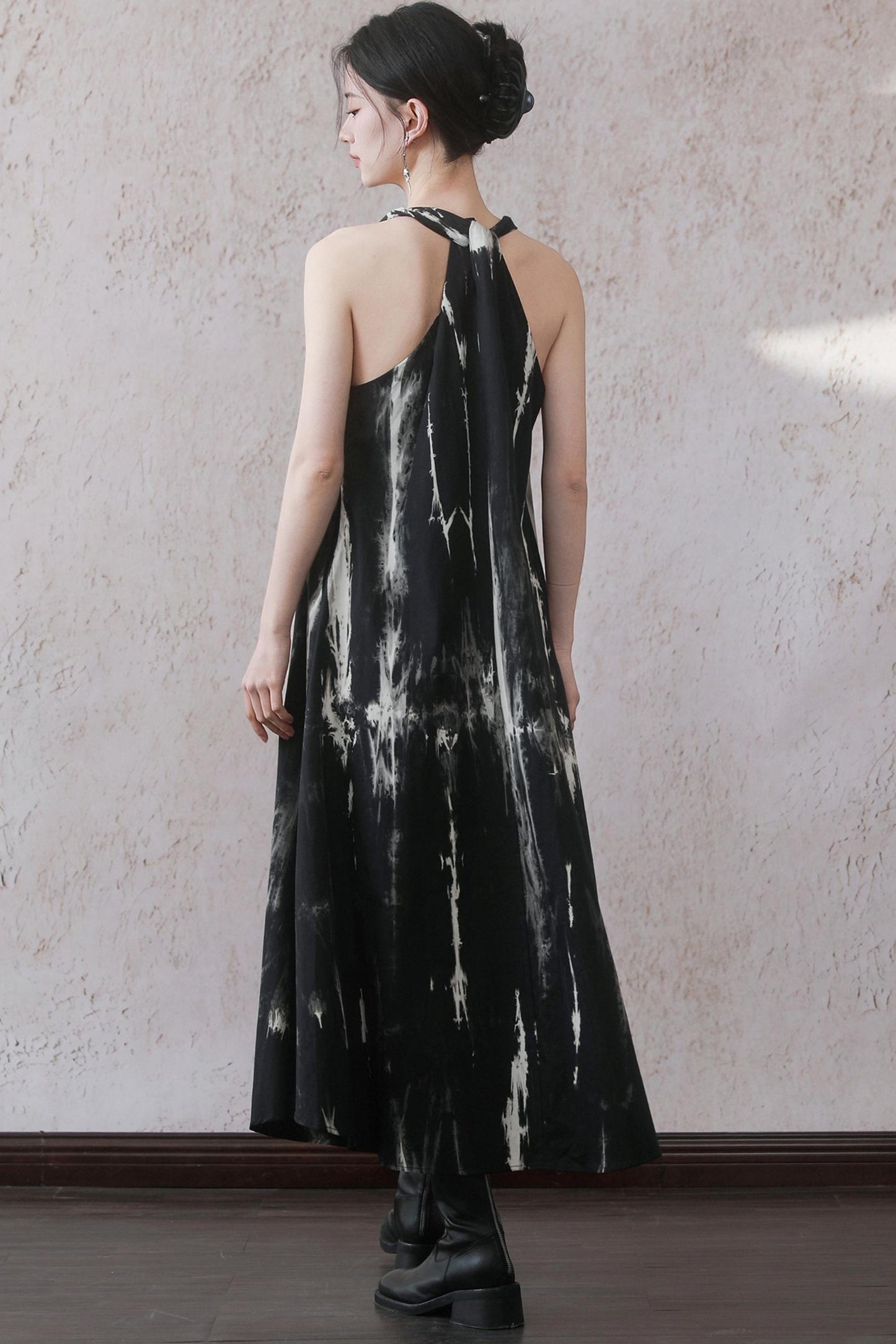 Twisted Flutter Tank Dress