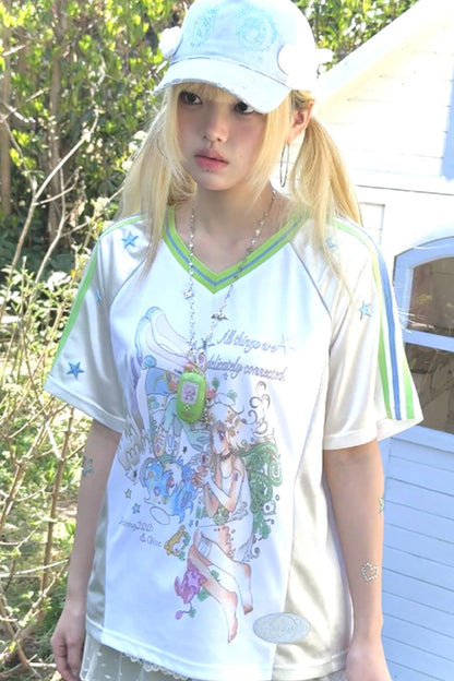 Dreamcore Frog Jersey T-Shirt