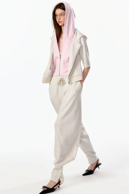 Lantern Cut Jogger Pants