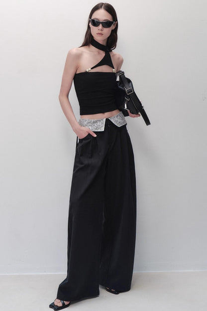 Dream Lace Wide-Leg Pants