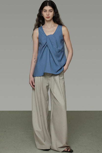 Irregular Sleeveless Vest