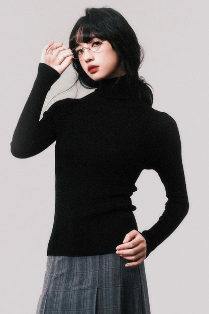 Seamless One Piece Wool Top