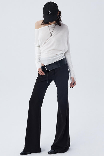 Ourhour Loose Long-Sleeved Sweatshirt
