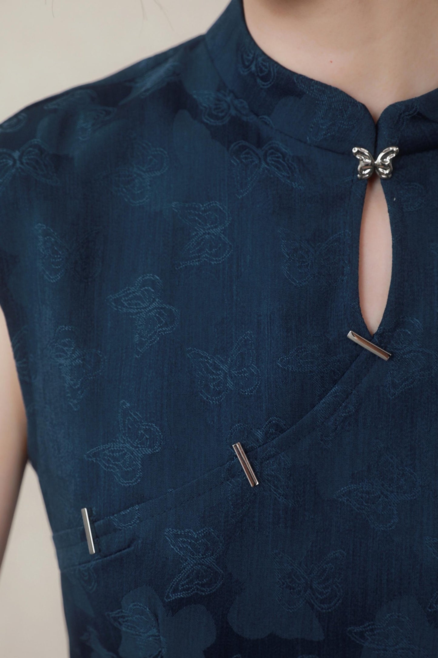 Summer Navy Denim Dress