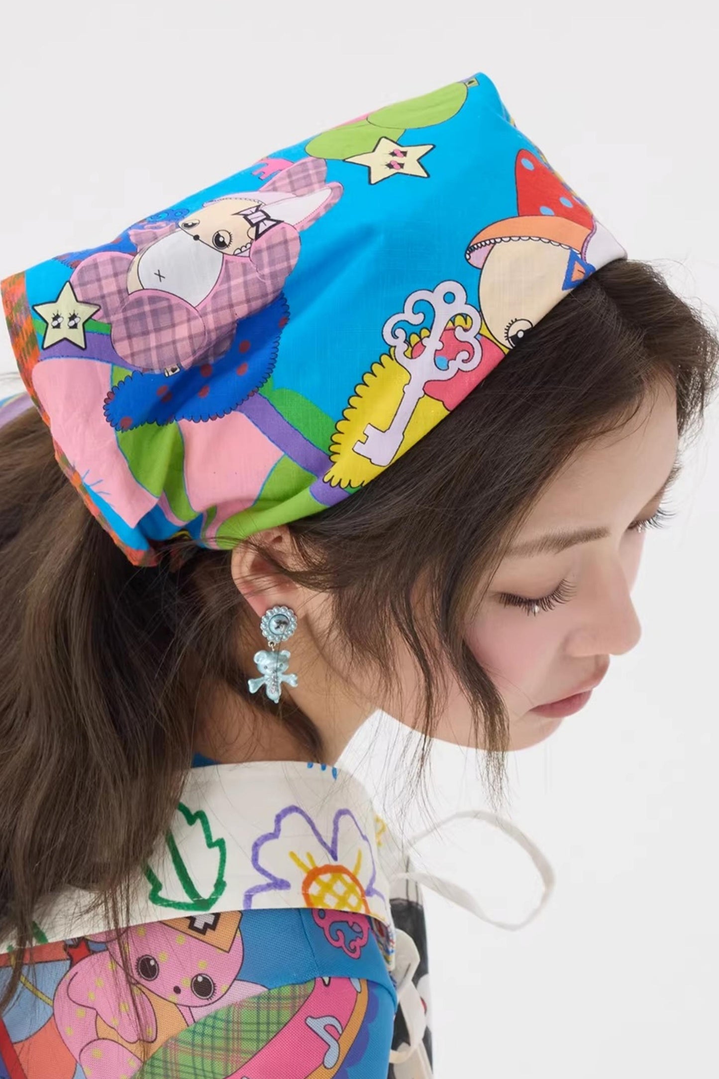 Two-Tone Pearl Earrings