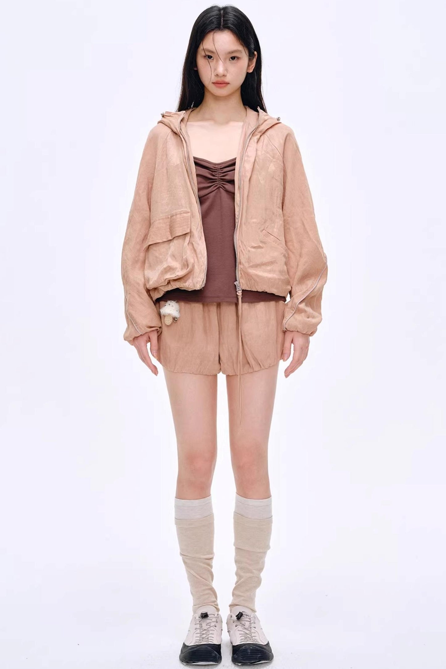Versatile Dark Coffee-Colored Camisole