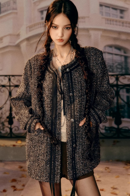 Vintage Tweed Chanel Jacke