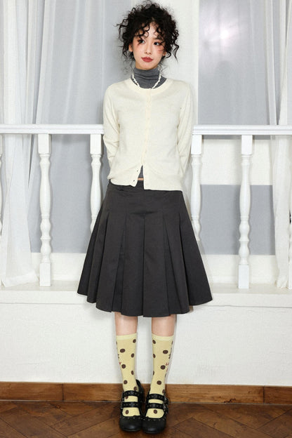 Contrasting Polka Dot Socks