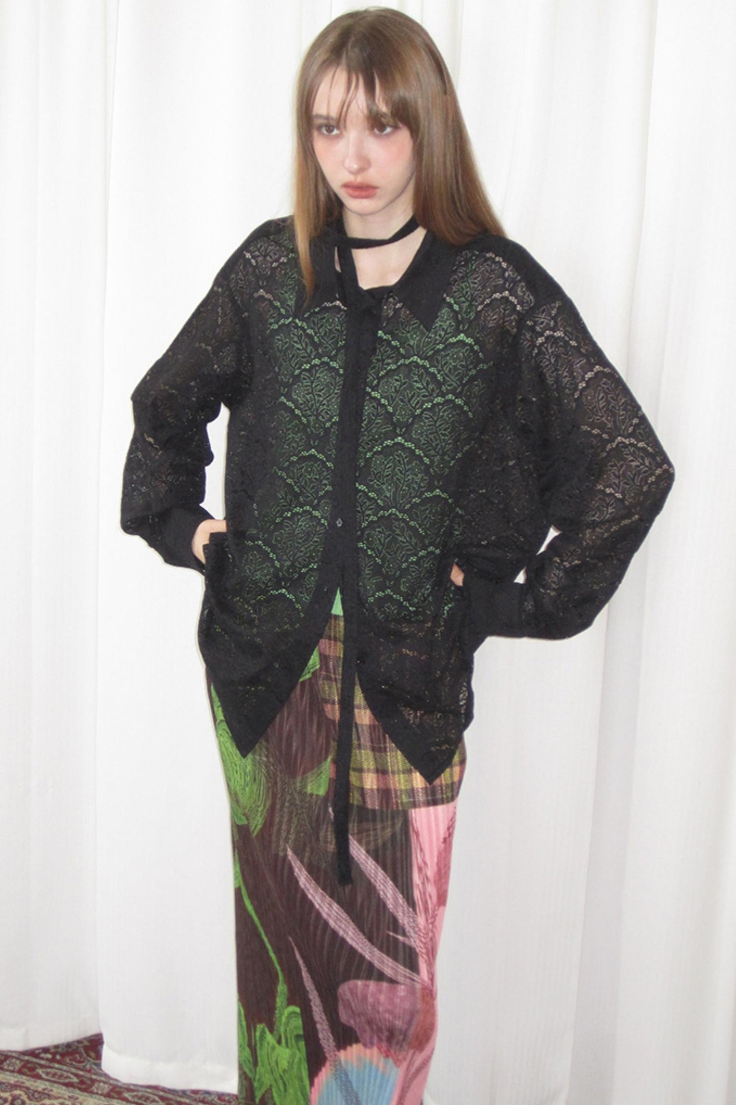 Sparrow Floral Lace Shirt