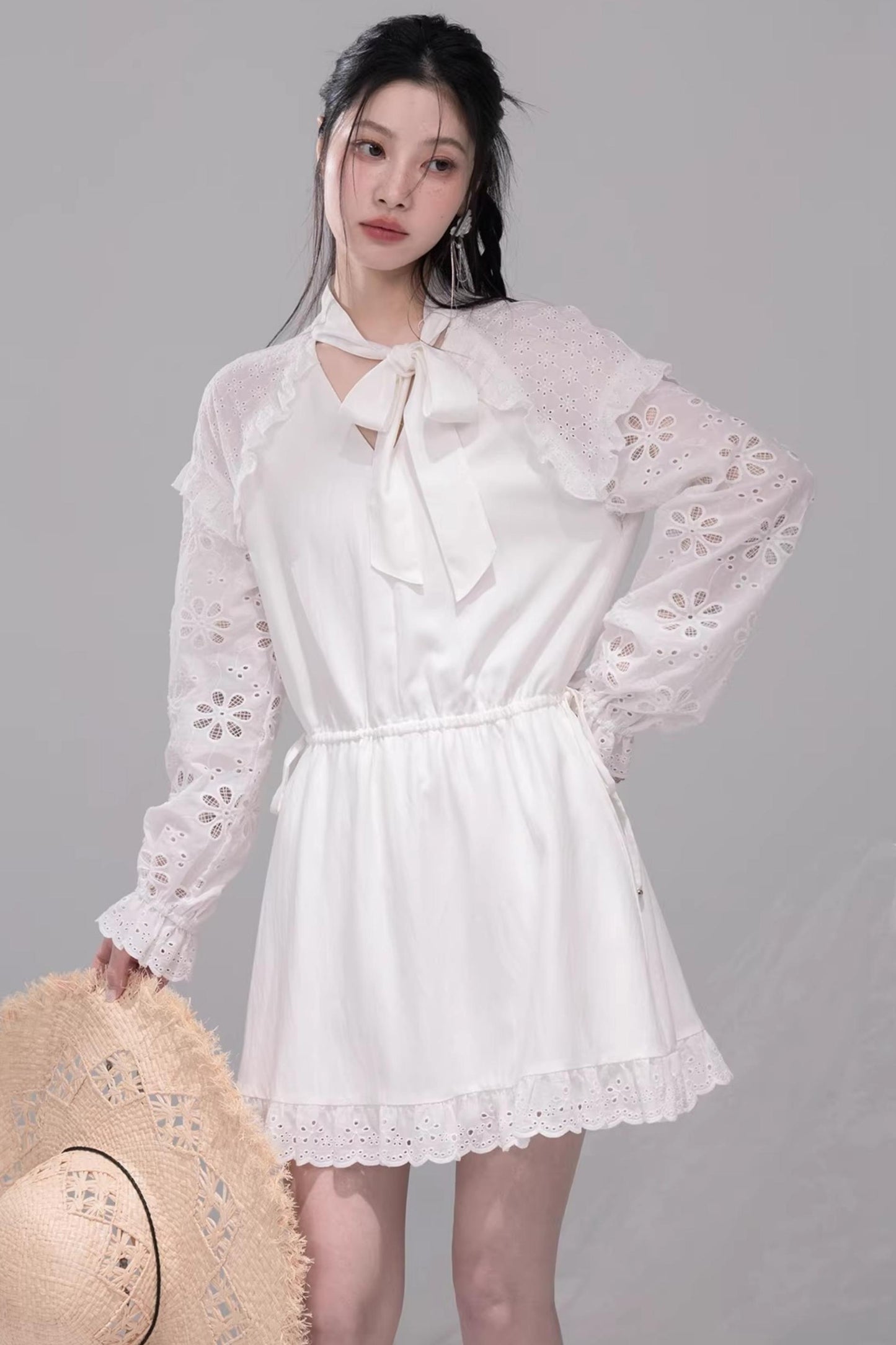 Holiday Lily-Of-The-Valley Dress