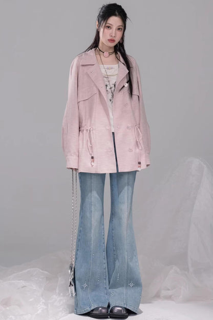 Starlight Blue Rhinestone Jeans