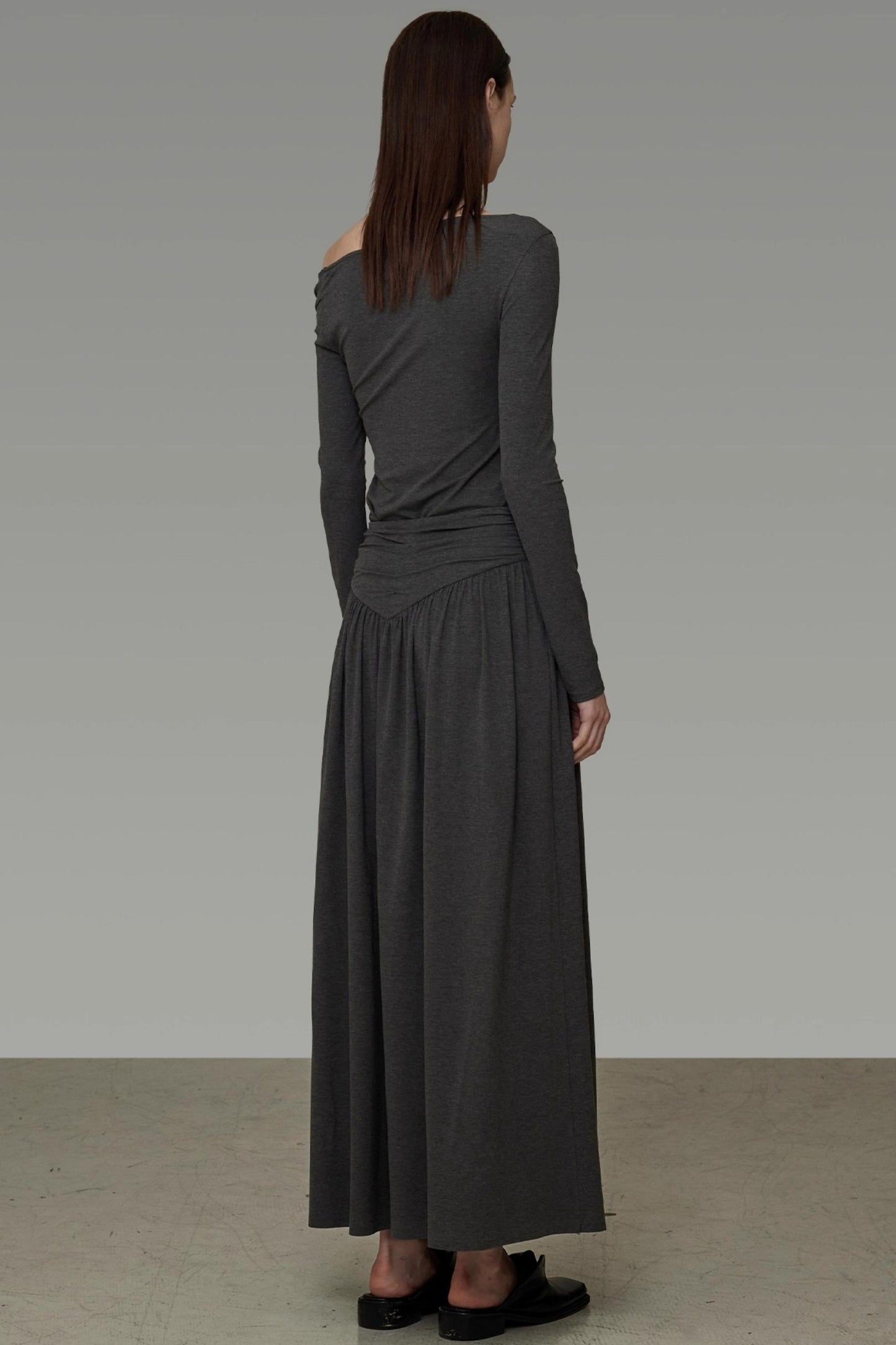 Lace Shoulder Knit Dress