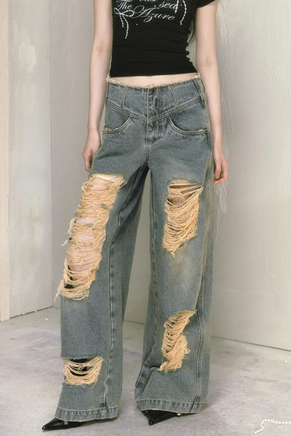 Classic Wide-Leg Jeans