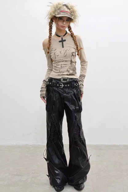 Soul Strap Leather Pants
