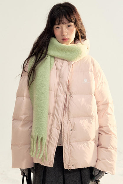 Winter Essential White Duck Down Jacket