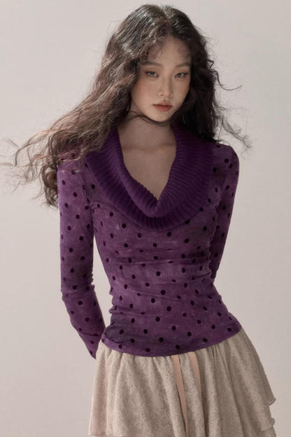 Retro Polka Dot T-Shirt