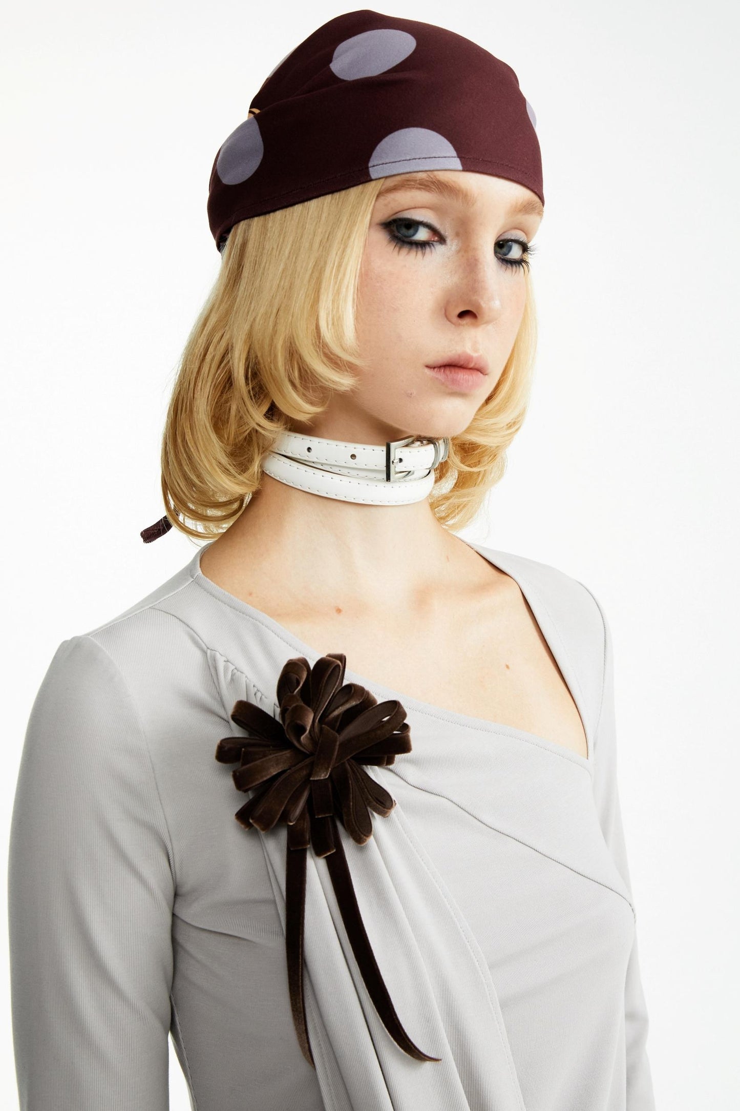 Multicolor Knitted Bandana