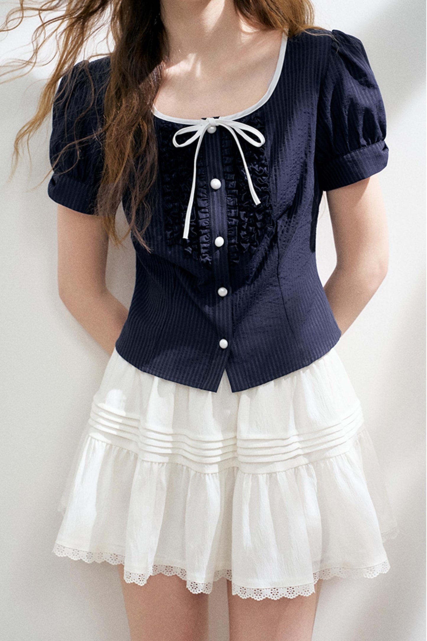 Summer Square Blouse