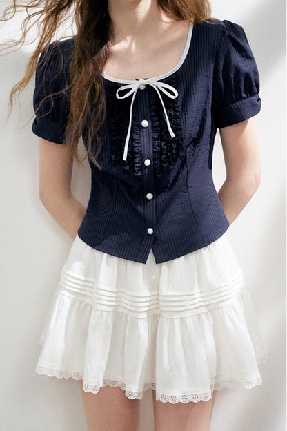 Summer Square Blouse