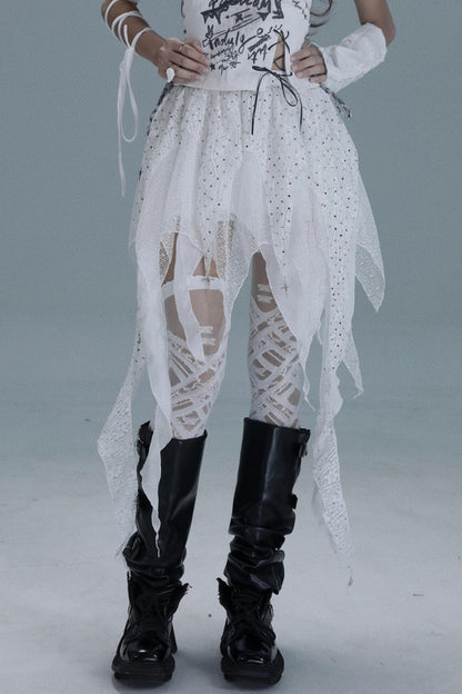 Nightmare Endgame Y2K Skirt