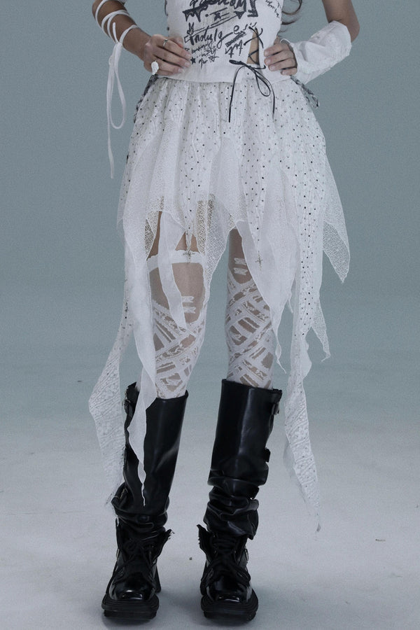 Nightmare Endgame Y2K Skirt