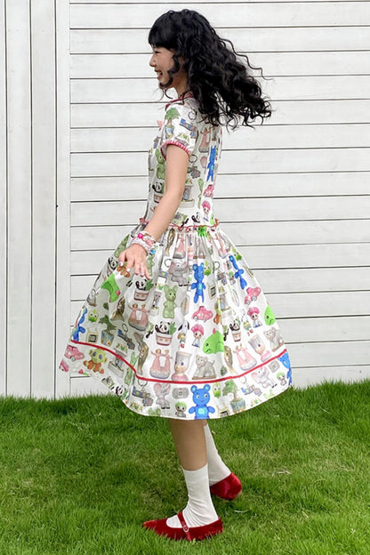 Unique Vintage Summer Dress