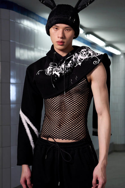 Lacquer Printed Sweatshirt