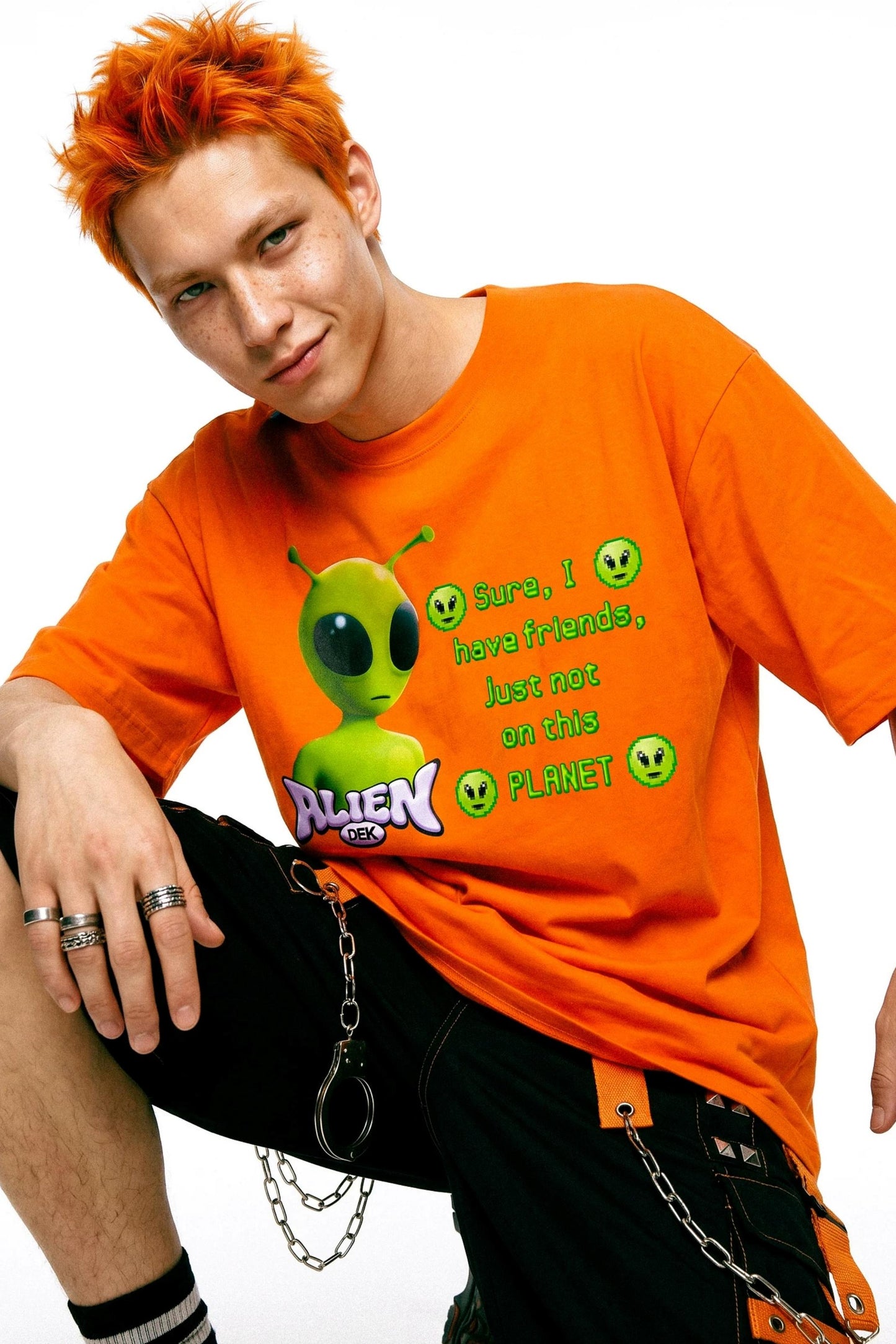 Alien Y2K Street T-Shirt