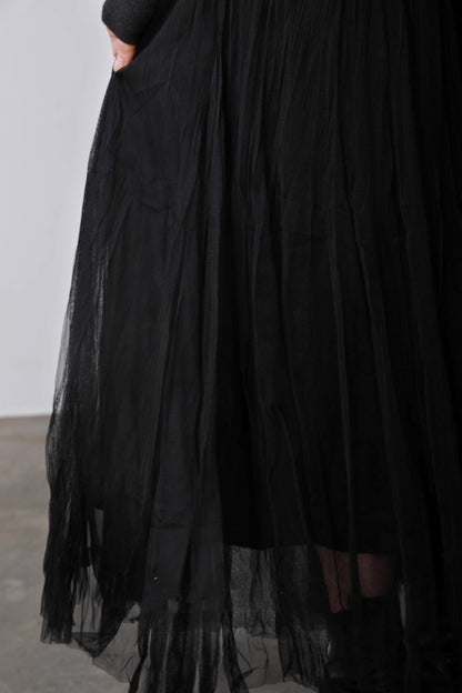 Flowing Cloud Gauze Skirt