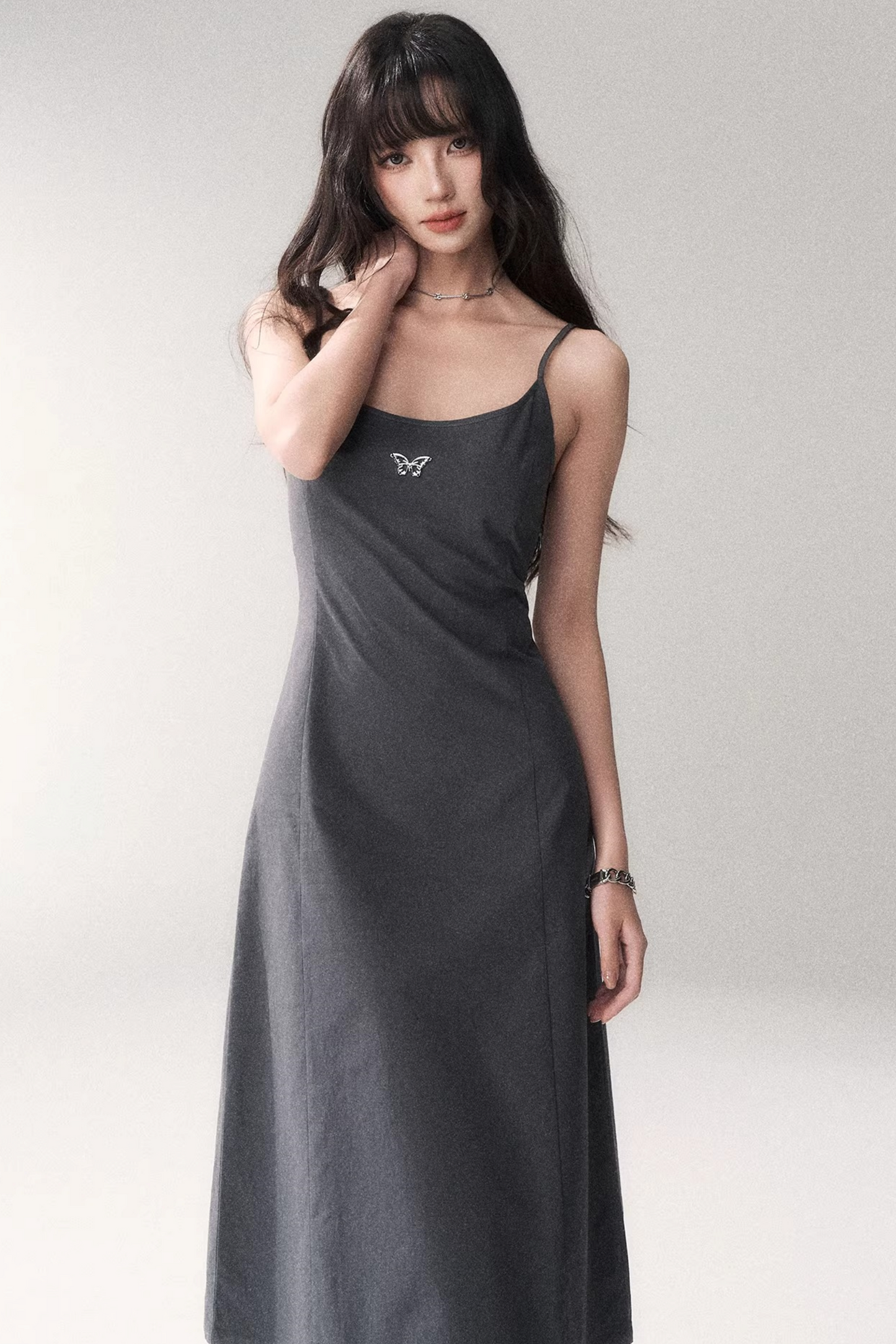 Retro Pure Cotton A-Line Dress