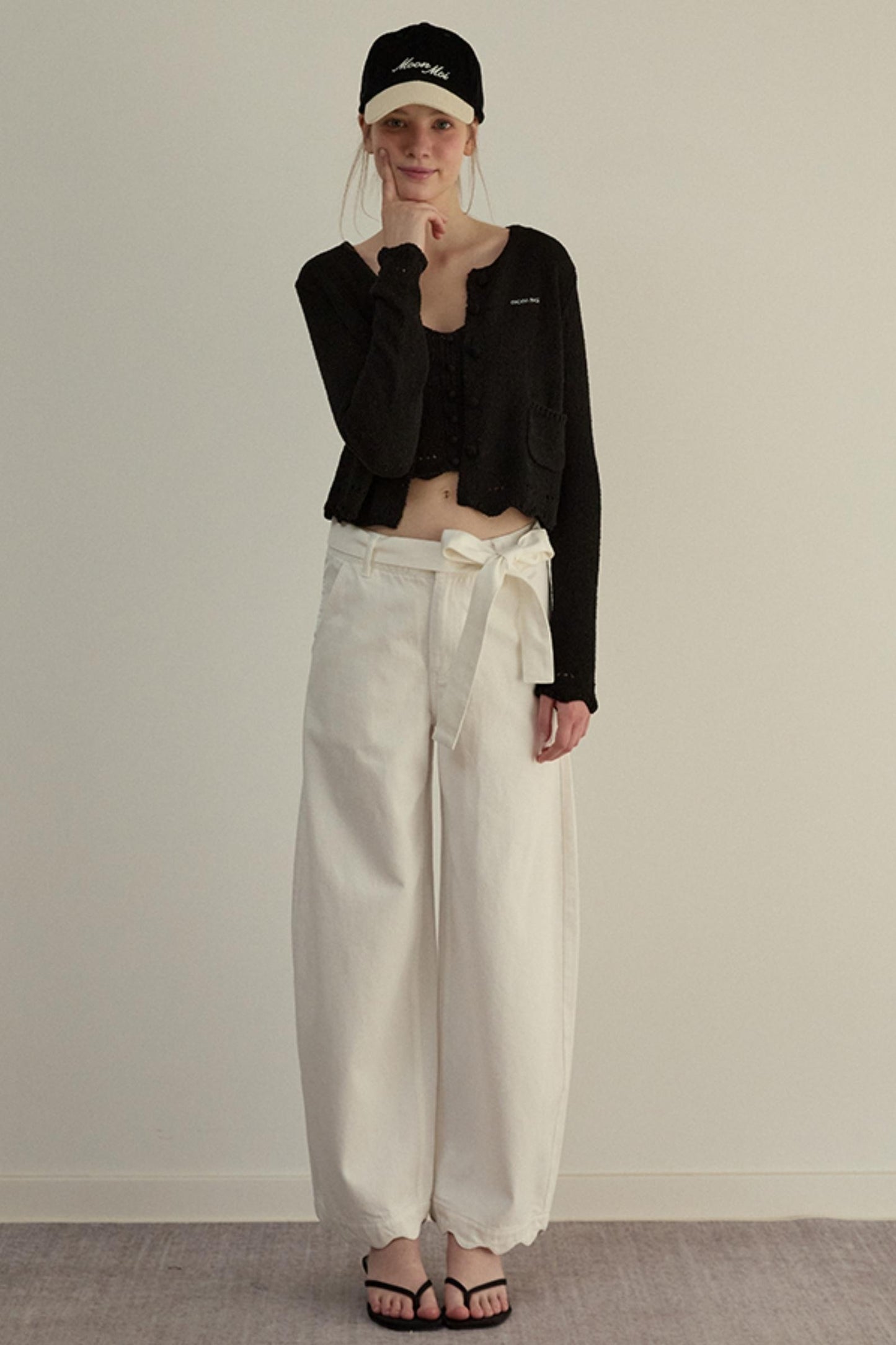 Sunlit Tencel Peplum Pants