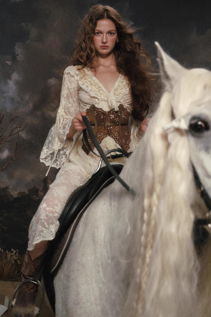 Princess Charming Lace Dress Set-Up