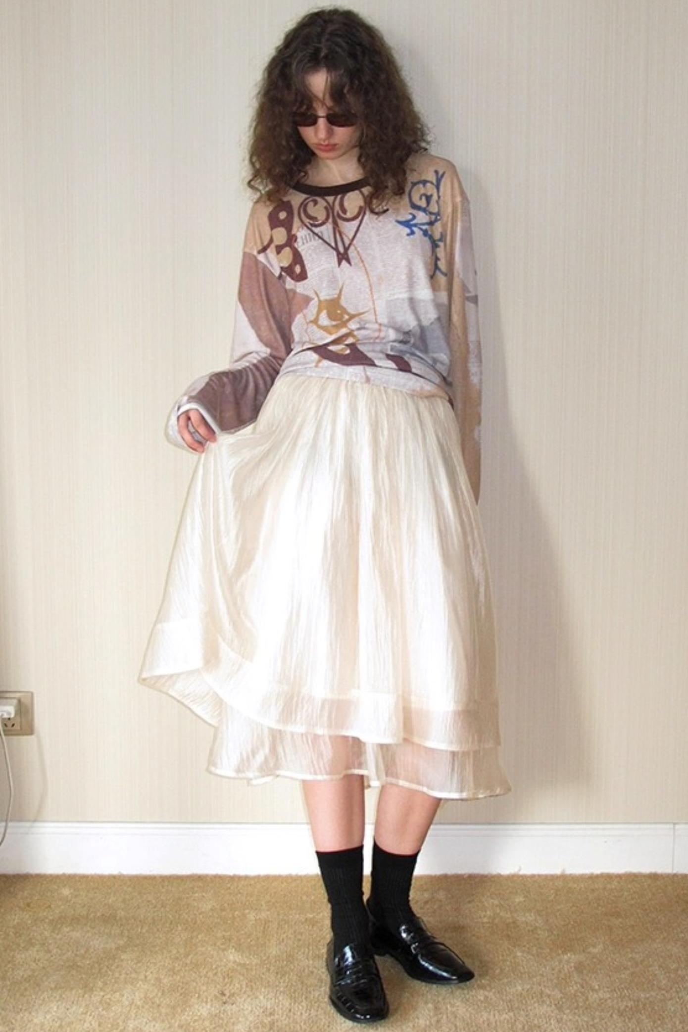 Moonlight Gauze Skirt