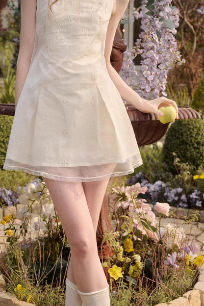 Galaxy Sky Island Embroidered Dress