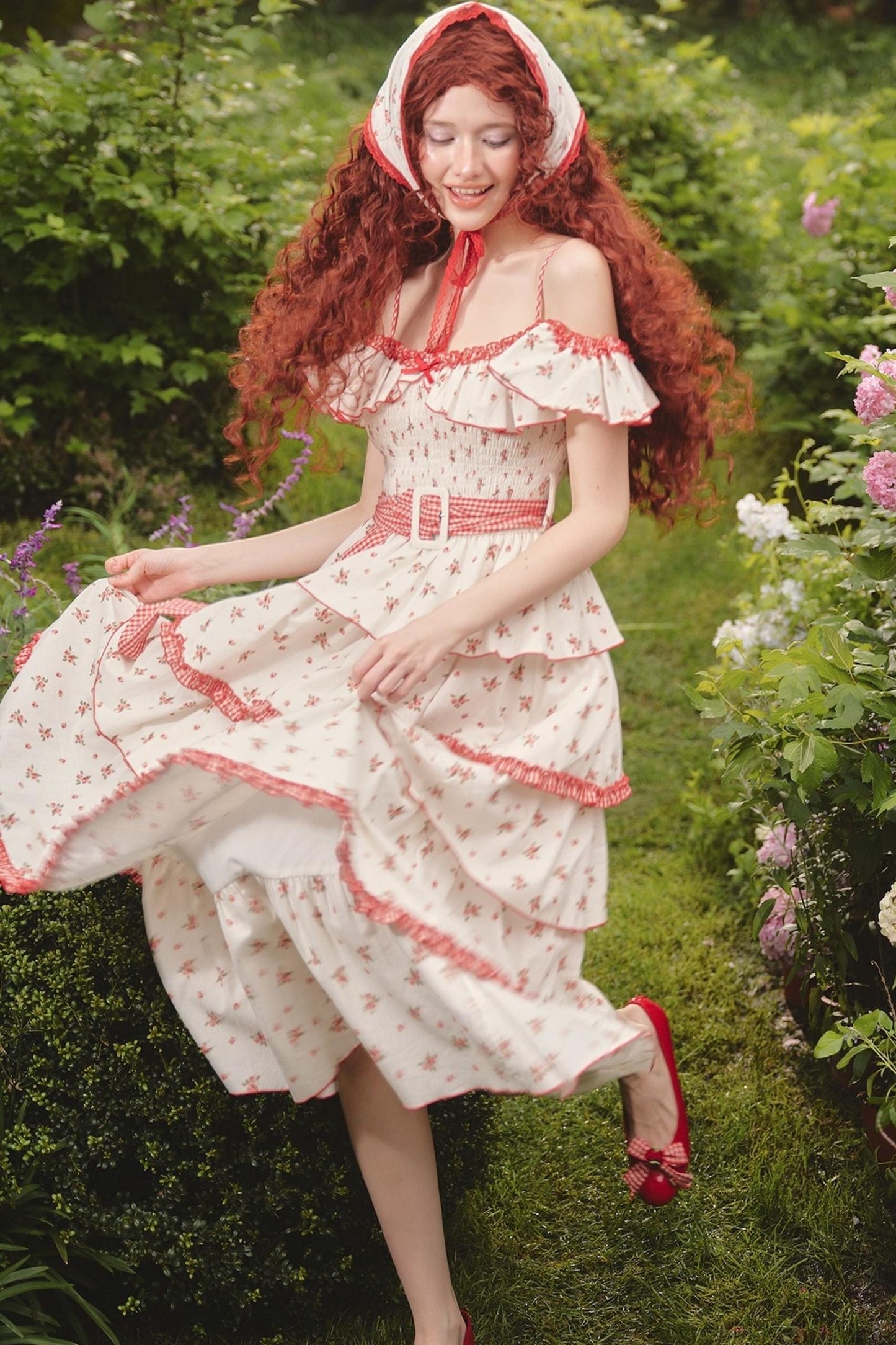 Summer Floral Tower Dress