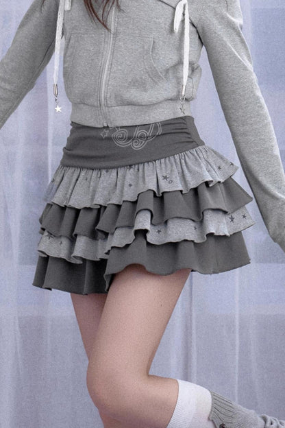 Fresh Star Versatile Short Skirt