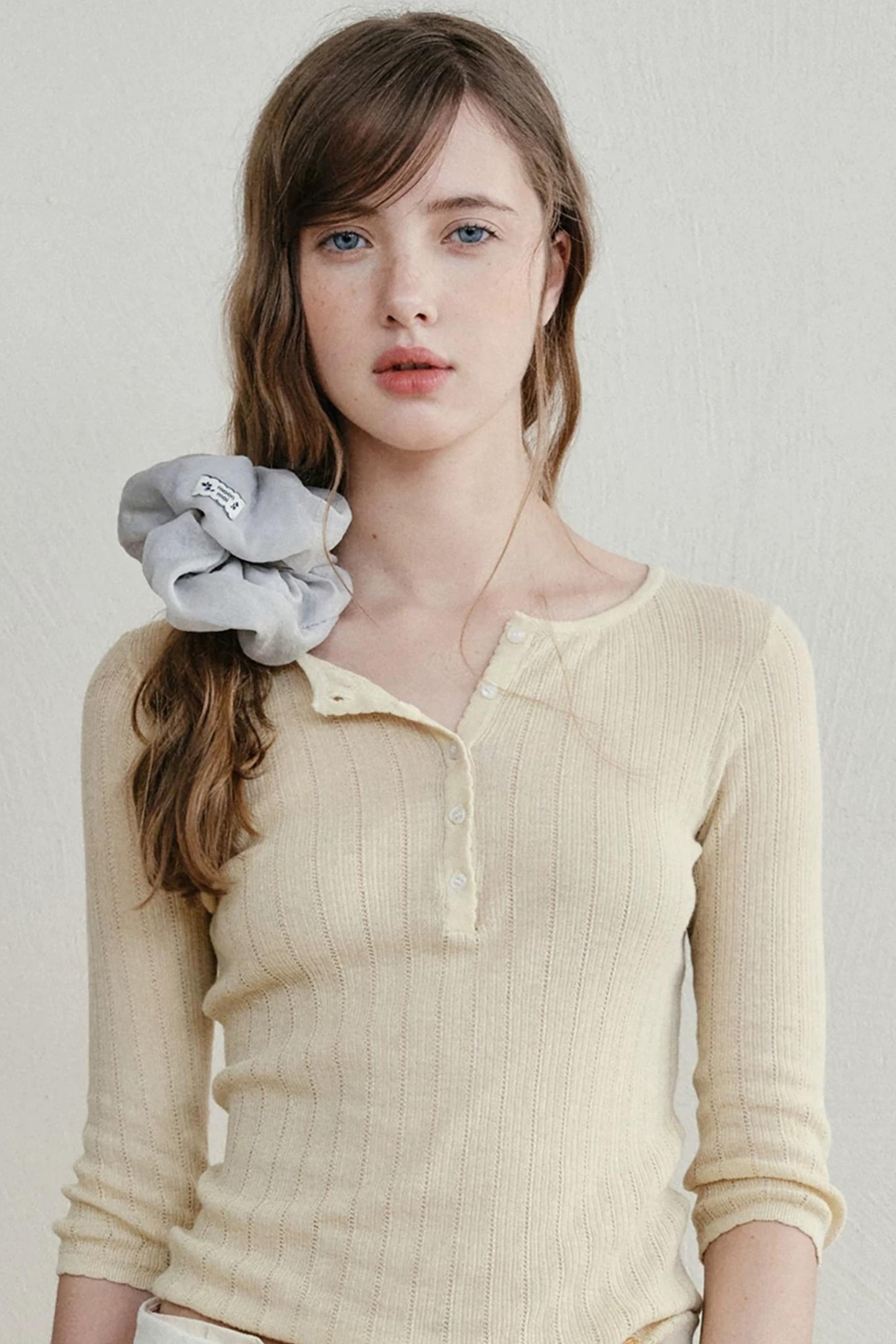 Cloud Puff Mesh Scrunchie