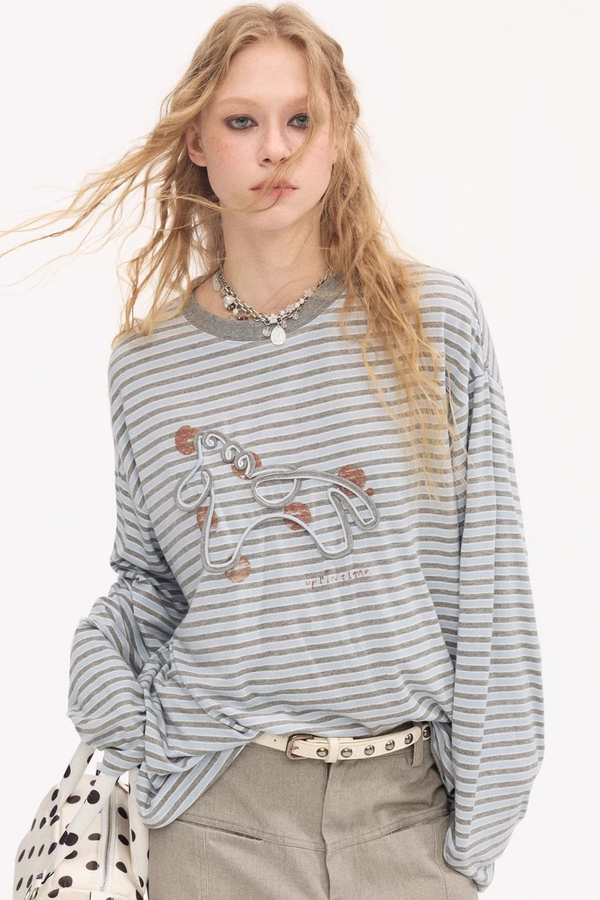 Pony Embroidered T-Shirt