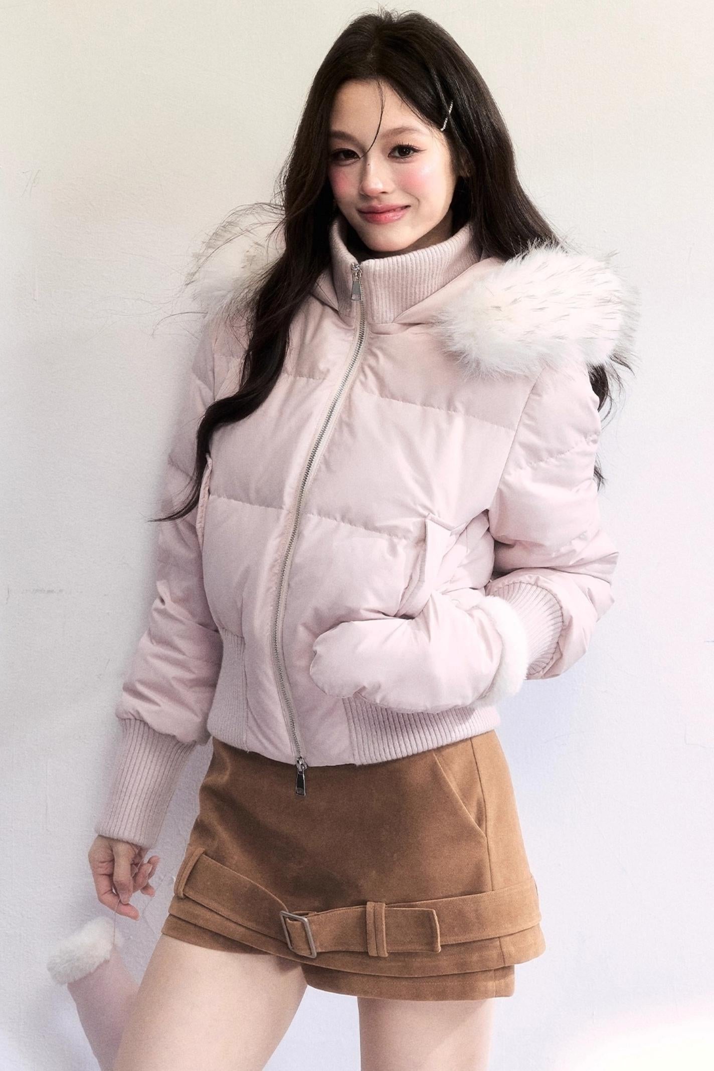 Vintage Suede Winter Skirt