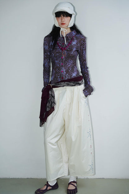 Autumn Leopard Knit Top