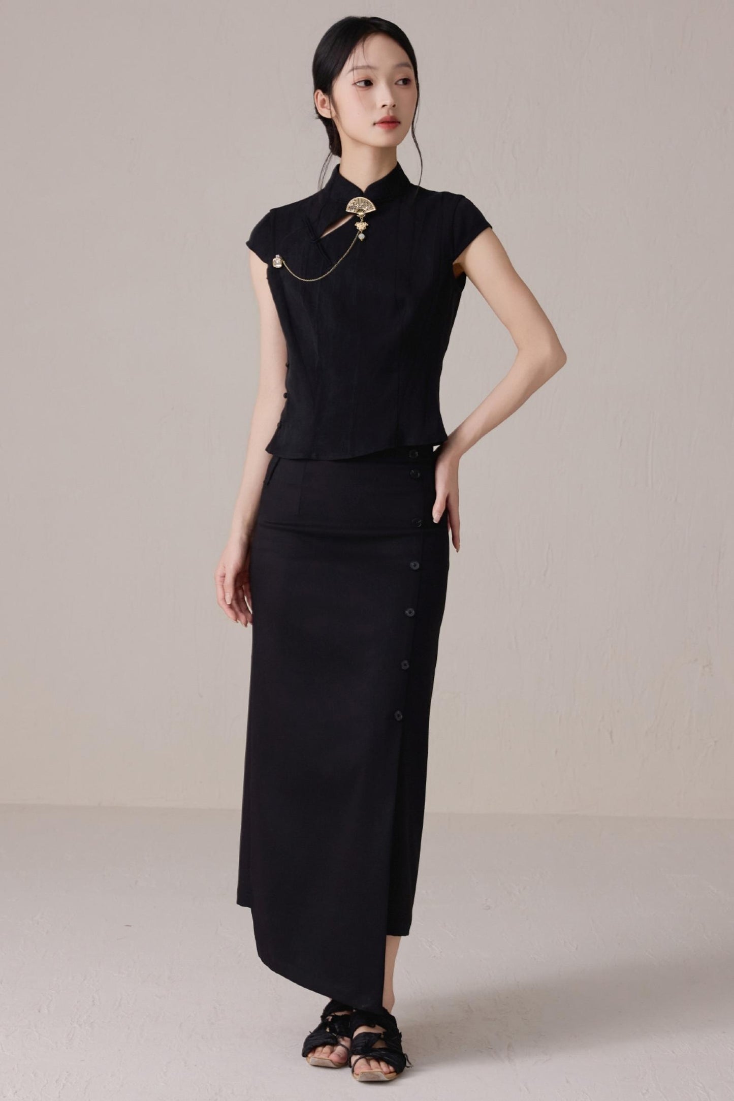 Summer Chic Chinese Style Blouse