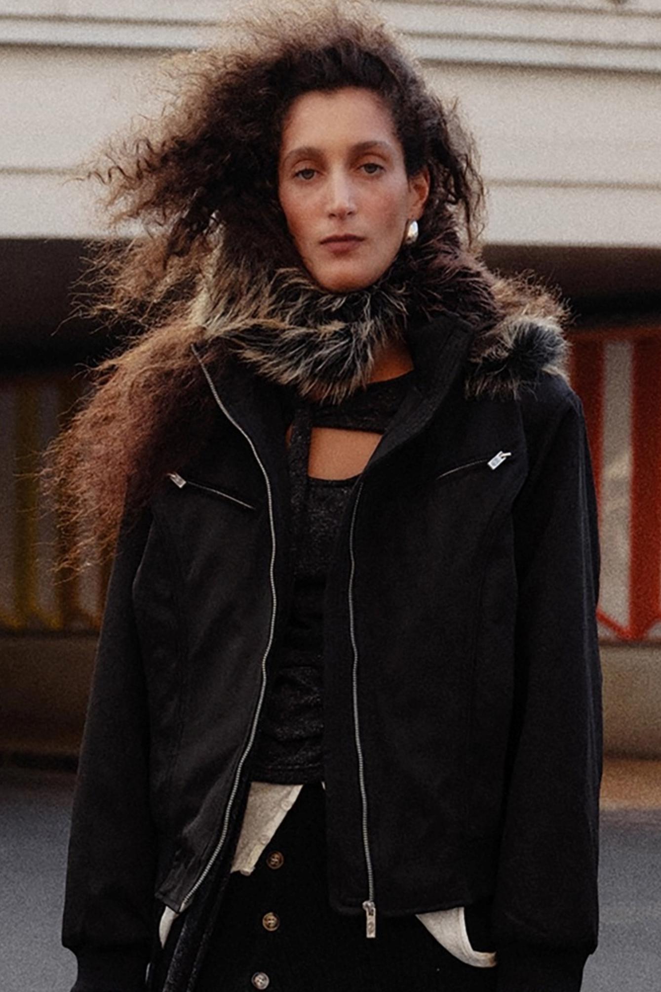 Retro Asymmetrical Knitted Top