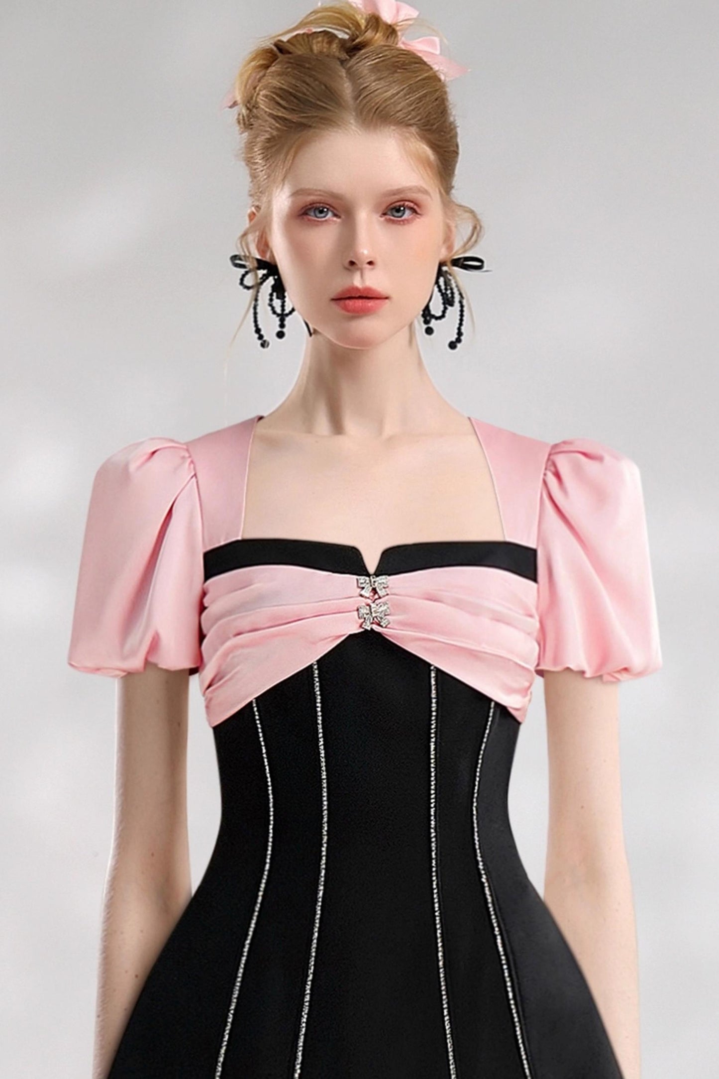 Celebrity Pink Black Dress