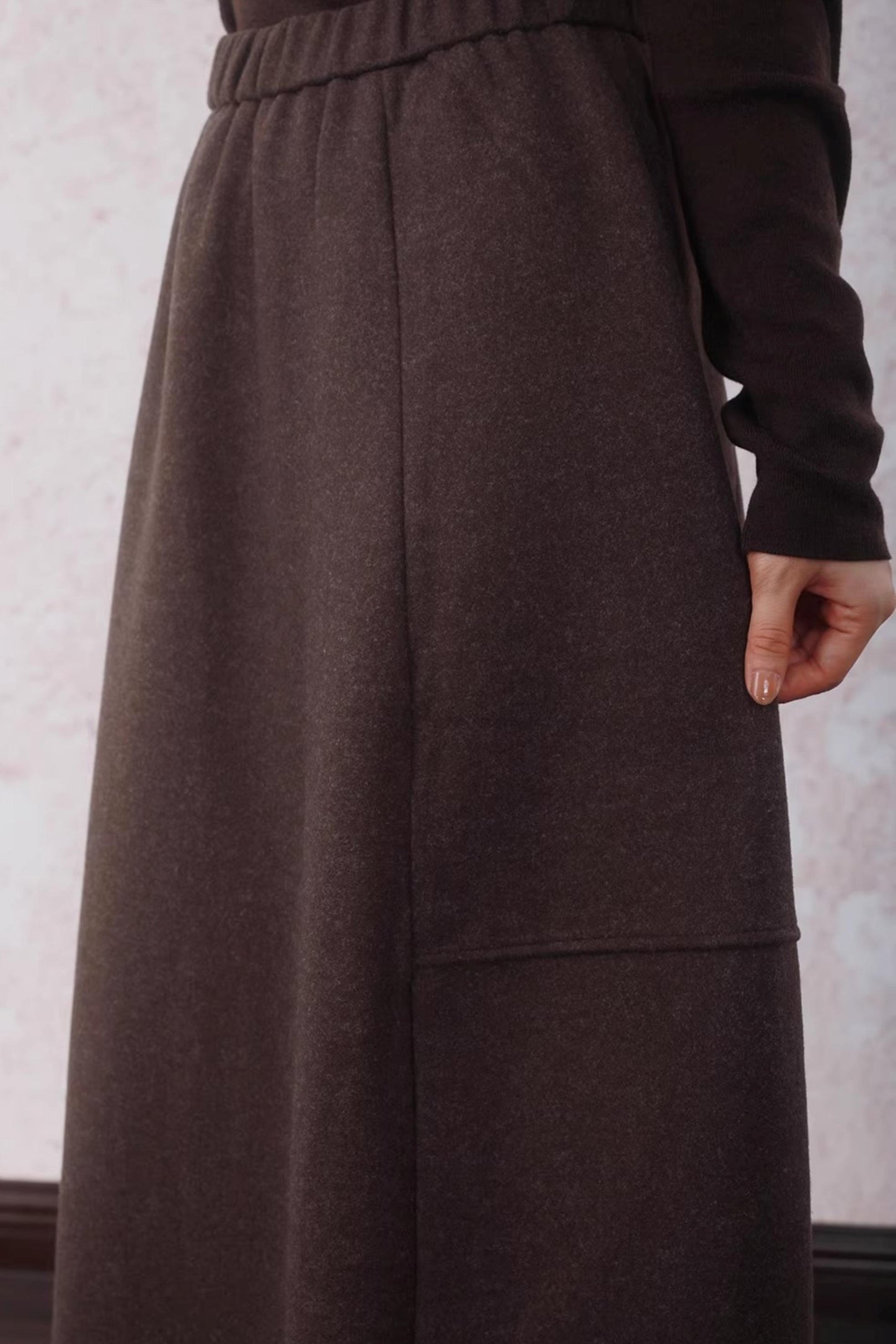 Literary Tweed Flare Skirt