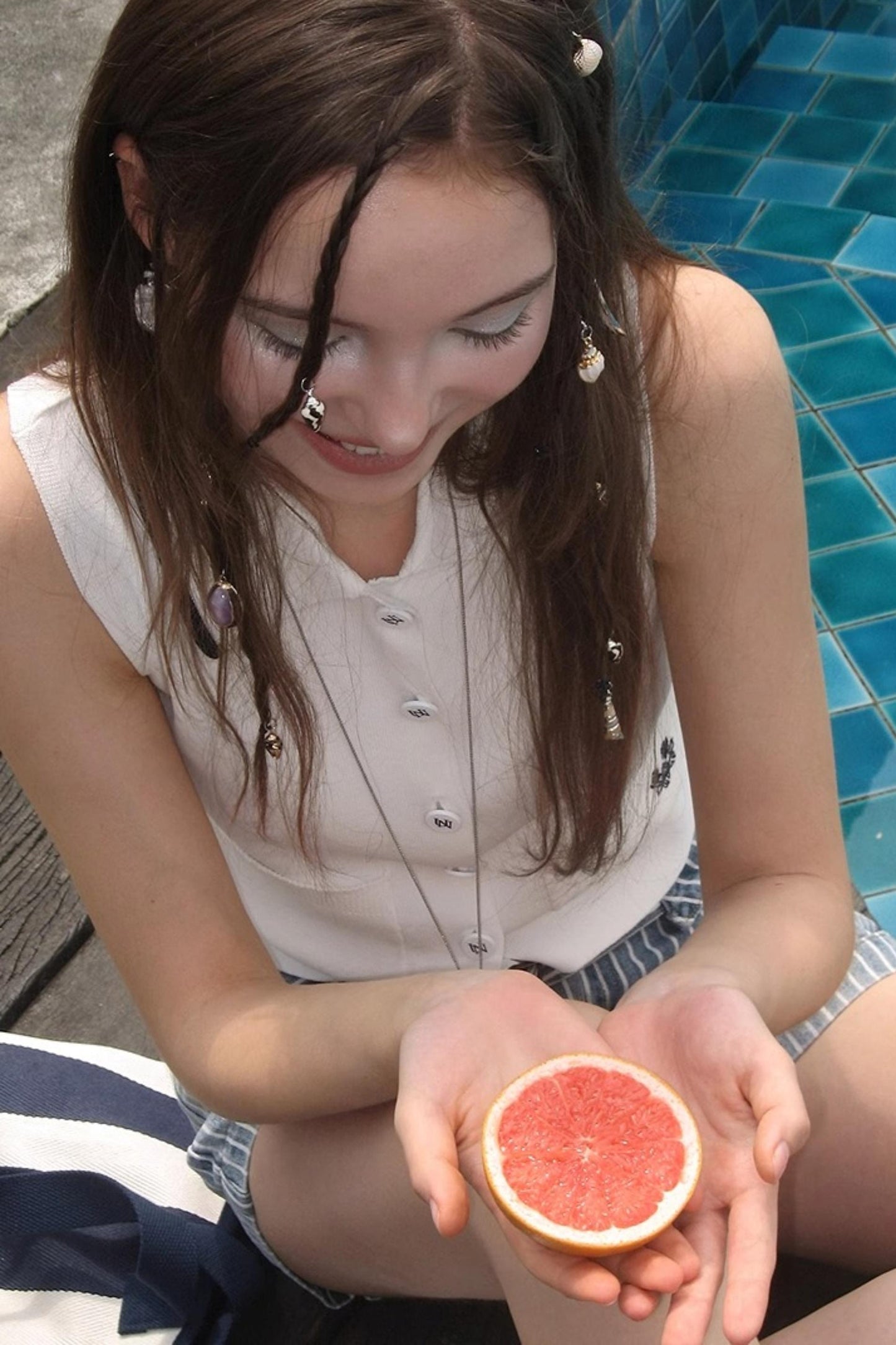 Color-Blocked Knit Tank Top