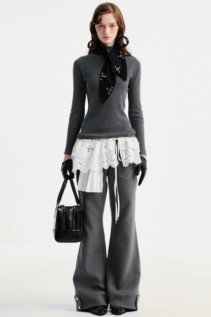 Lace Asymmetric Belt Accessory